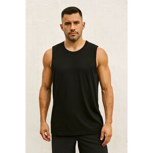ALO Yoga Black Sports Gym Running Active Tank Top Shirt   Mens Size XL